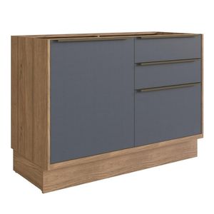 Cozinha Modulada Pequena 100% MDF Herval Ten, 120 cm