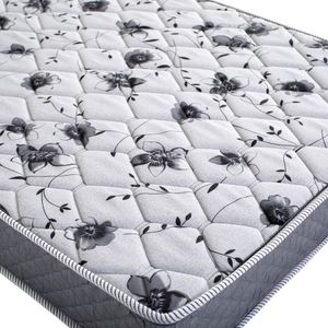 Colchão Queen Tamanho 25x158x198 cm, Herval Black, Espuma Alto Suporte