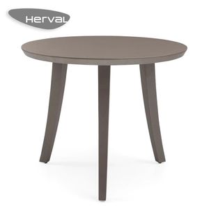 Mesa de Apoio Herval Rialto, 60 cm, Chocolate Leve