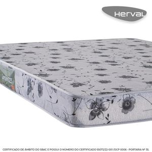 Colchão de Casal Herval Sonum Black, Espuma D23, 14x138x188 cm