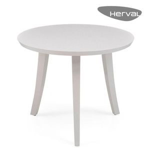 Mesa de Apoio Herval Rialto, 60 cm, Off White