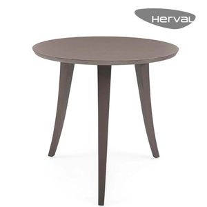 Mesa de Apoio Herval Rialto, 80 cm, Chocolate Leve