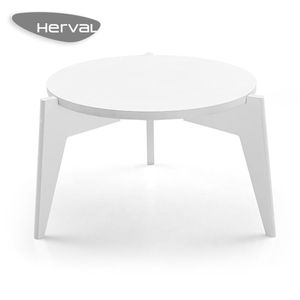 Mesa de Apoio Herval Coast, Tampo 60 cm, Branco