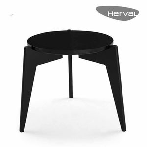 Mesa de Apoio Herval Coast, Tampo 50 cm, Preto