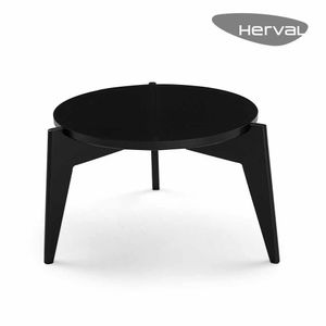 Mesa de Apoio Herval Coast, Tampo 60 cm, Preto