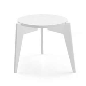 Mesa de Apoio Herval Coast, Tampo 50 cm, Branco