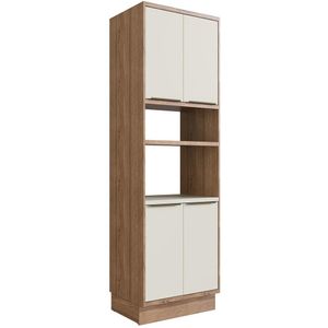 Paneleiro Torre Quente Herval Ten, 100% MDF, 4 Portas 2 Nichos