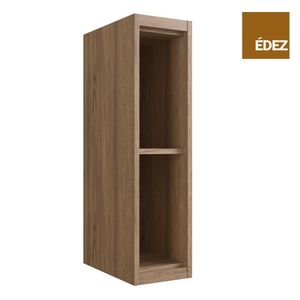 Nicho Aéreo Cozinha Modular 100% MDF Édez Une, Louro Freijó