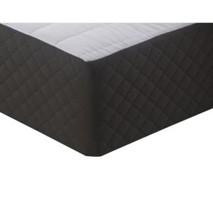 Base Cama Box Solteiro Herval Luiggi, 39x88x188 cm, Preto