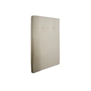 Cabeceira Solteiro Édez Serena Estofada, 88 cm, Linho Bege