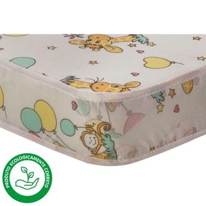 Colchão Infantil Herval Childrens para Berço, 12x60x130 cm, Espuma D18