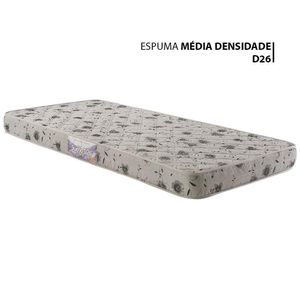 Colchão Cama Solteiro Herval Sueño, Espuma D26, 17x78x188 cm