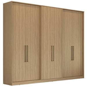 Guarda-Roupa Casal Édez Nature, 6 Portas, Cedro