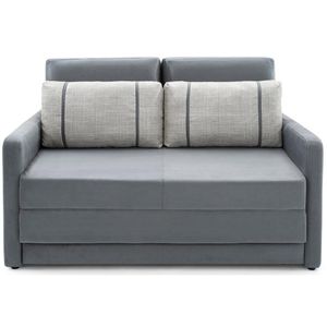 Sofá-Cama 2 Lugares Casal Herval Space, Suede Molhado Cinza