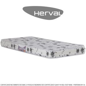 Colchão Solteiro Herval Sueño, Espuma D26, 17x78x188 cm