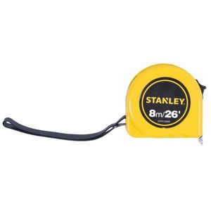 Trena Universal Stanley com Botão de Trava, 8 metros, STHT33994