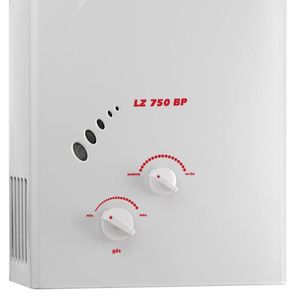 Aquecedor de Água Gás GLP Lorenzetti LZ 750BP, 7 Litros, Exaustão Natural