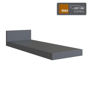 Tampo Balcão Toalheiro Cozinha Modular 100% MDF Édez Uno, 18,5 cm, Grafite