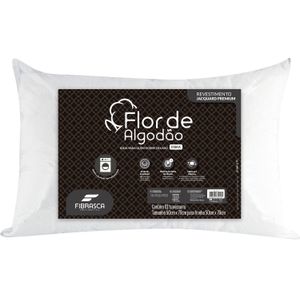 Travesseiro Flor de Algodão 50x70cm - Fibrasca