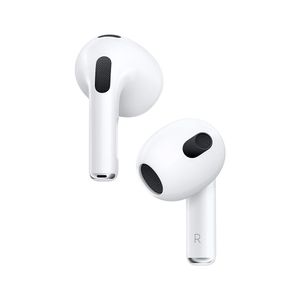 Apple AirPods (3ª geração) com estojo de recarga Lightning