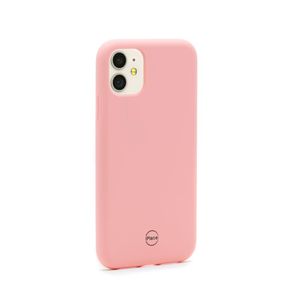 Capa iPhone 11 iPlace, Beagá, Silicone Rosa Chá