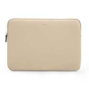 Capa Sleeve Macbook 13,3" iPlace, Linha Pampas Couro Bege