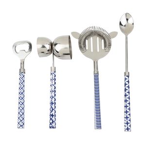 Kit para Drink Azure Inox com 4 Peças - A\CASA