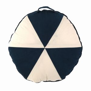 Futton Algodão Almare Off White e Azul 40cm - A\BABY