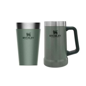 Caneca Térmica Hammertone Green 750ml + Copo Térmico Hammertone Green 473ml - STANLEY