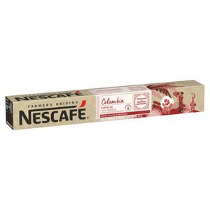 Café Nescafé Colombia Espresso Notas Suaves e Frutadas 100% Arábica 10 Unidades - Compatível com Nespresso