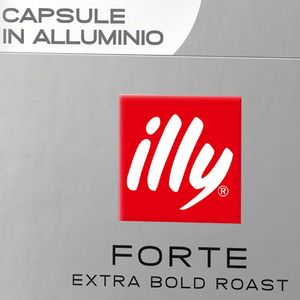 Café ILLY Espresso Forte 10 Cápsula - Compatível com Nespresso