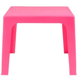 Mesa Plástica Infantil Mor Rosa