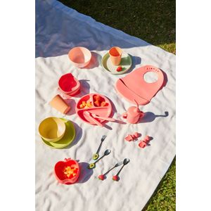 Conjunto Talheres Aço Inox Morango com 2 peças - A\BABY