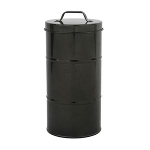 Porta Mantimentos Onix Preto 24cm - A\CASA