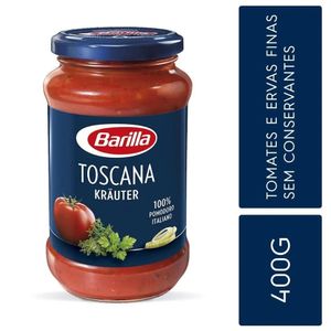 Molho de Tomate Barilla Pizzaiola Toscana 400g