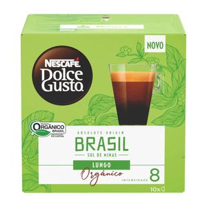 Café Dolce Gusto Lungo Brasil Orgânico com 10 Cápsulas