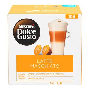 Café Dolce Gusto Latte Macchiato com 10 Cápsulas