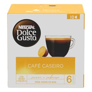 Café Dolce Gusto Caseiro com 10 Cápsulas