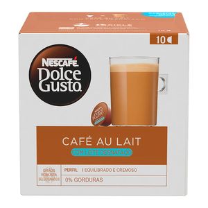 Café Dolce Gusto Au Lait com Leite Desnatado com 10 Cápsulas