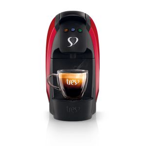 Cafeteira Espresso Tres 3 Corações Luna Automática Vermelha