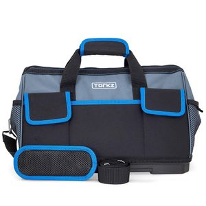 Bolsa de Ferramentas Torkz, 16 polegadas, Azul, cinza e Preto – TRC0007