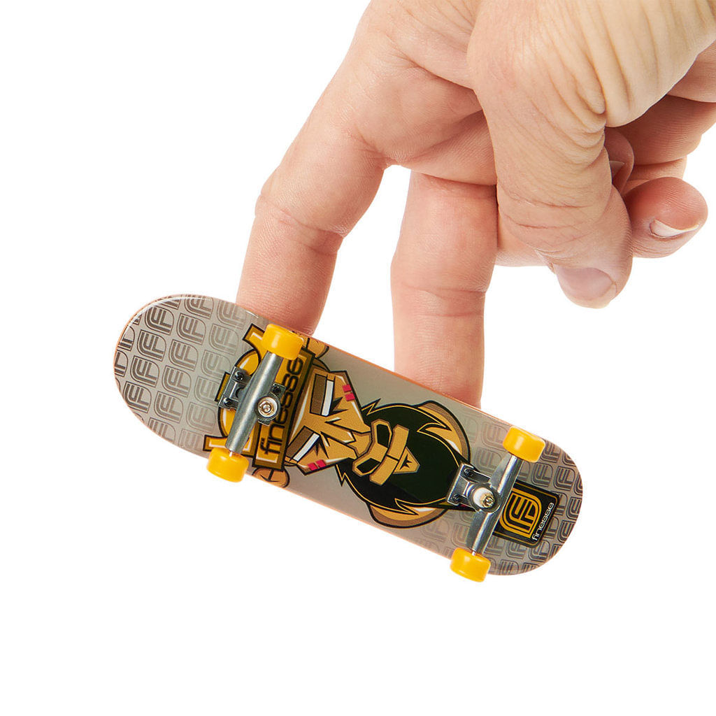 Skate de Dedo - Tech Deck - Ultra DLX - 4 Unidades - Sunny - Finesse - Coral