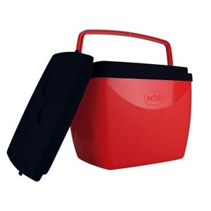 Caixa Térmica 18L Vermelho e Preto - MOR