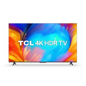 Smart TV TCL 50" LED UHD 4K Google TV Borda Fina Preto 50P635