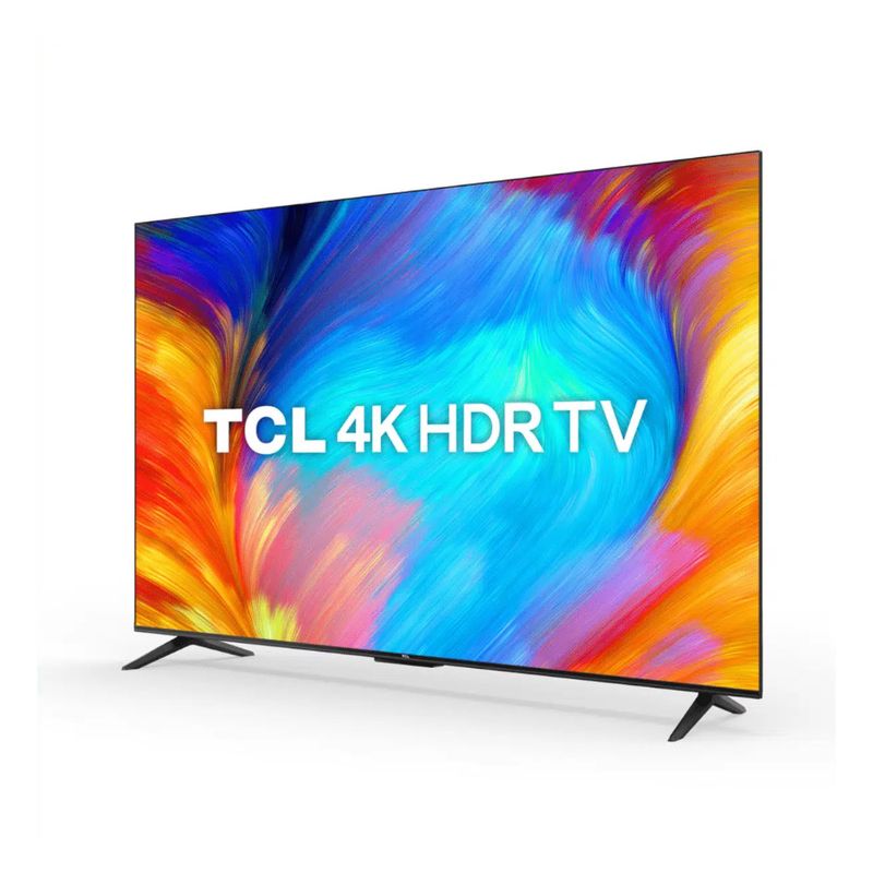 Téléviseur TCL 50P639 - Ecran LED 50" UHD 4K, HDR10, Google TV, Dolby Audio - Pour Films, Jeux, Streaming - 7
