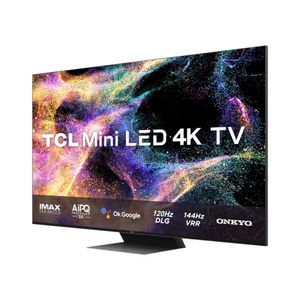 Smart TV TCL 65" QLED Mini Led 4K GOOGLE TV Dolby Vision IQ 65C845