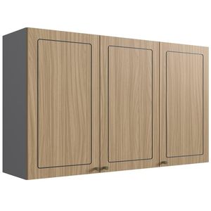 Armário Aéreo de Cozinha Modulada Édez Neuf, MDP 3 Portas 120 cm