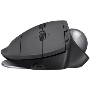 Mouse Logitech para Mac MX Ergo Trackball, Preto