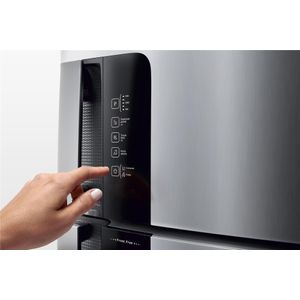 Geladeira Consul Frost Free Duplex com Espaço Flex e Painel Eletrônico Externo 451 litros cor Inox - CRM56FK