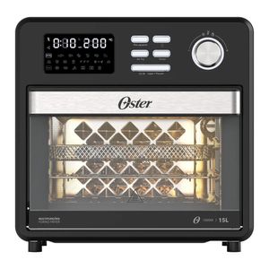 Forno Fryer Oster 15L Multifunções Compact 10 em 1 OFOR160